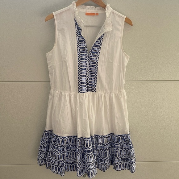 Oliphant Ziggy Blue Cotton Summer Dress main image 1
